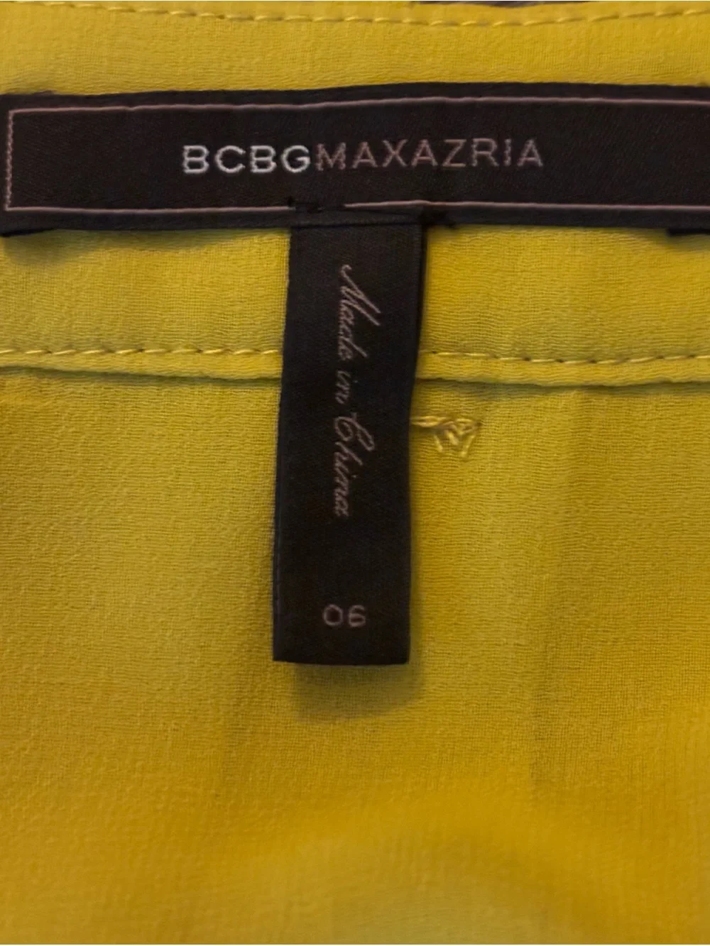 BCBGMaxAzria Bonita Lemongrass Pleated Midi Skirt